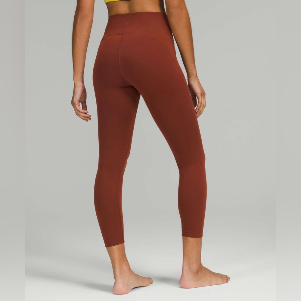 Lululemon Instill High-Rise Tight 25” EUC Color Date Brown Size 0